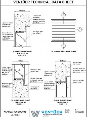 VL 104D Fixing To Precast Concrete pdf