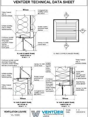 VL 104D Fixing To Horizontal Profiled Metal Cladding pdf