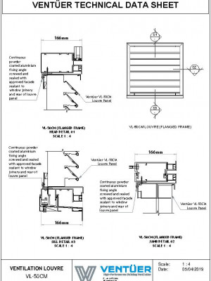 VL 50CM Fixing To Window Joinery pdf