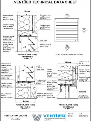 VL 50CM Fixing To Horizontal Corrugated Iron pdf
