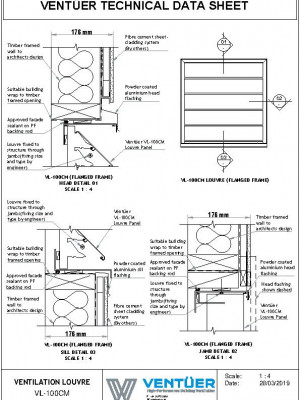 VL 100CM Fixing To Fibre Cement Cladding pdf