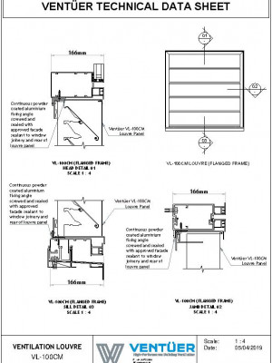 VL 100CM Fixing To Window Joinery pdf