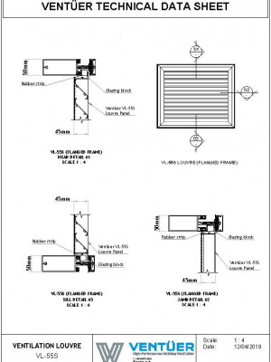 VL 55S Window Joinery Glazed In pdf