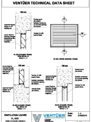 VL 55S Fixing To Precast Concrete pdf