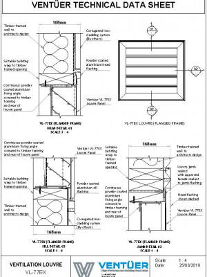 VL 77EX Fixing To Vertical Profiled Metal Cladding pdf