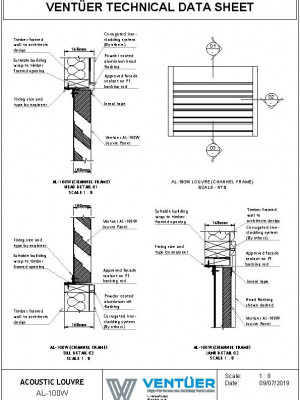 AL 100W Fixing To Vertical Corrugated Iron pdf