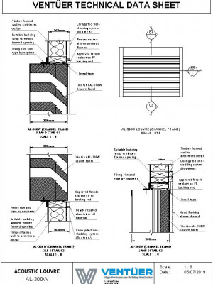 AL 300W Fixing To Vertical Corrugated Iron pdf