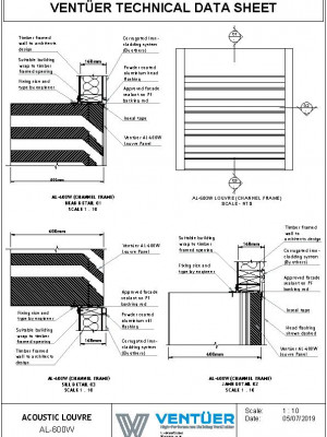 AL 600W Fixing To Vertical Corrugated Iron pdf