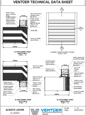 AL 600W Fixing To Fibre Cement Cladding pdf