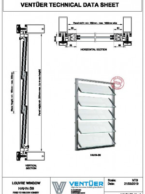 HAHN S9 fixed to window joinery pdf