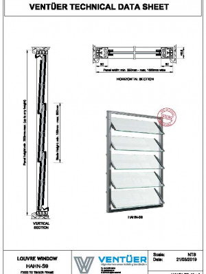 HAHN S9 fixed to timber frame pdf