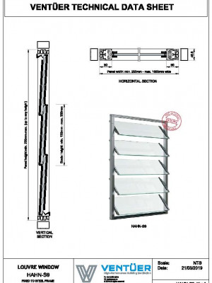 HAHN S9 fixed to steel frame pdf