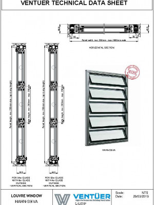 HAHN S9iVA fixing to timber frame pdf