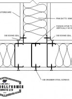 STANDARD STUD TERMINATION CORNER IT WALL SQUARE STOP