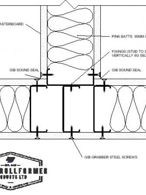 STANDARD STUD TERMINATION CORNER IT WALL SQUARE STOP