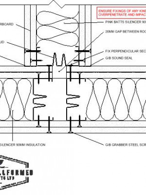 WHISPERWALL TERMINATION CORNER IT WALL