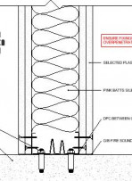 WHISPERWALL TERMINATION CORNER MASONRY WALL DPC OPTION