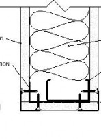 D STAGGERED STUD TERMNIATION CORNER END TERMINATION NIB WALL