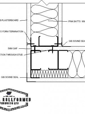 D STAGGERED STUD CORNER