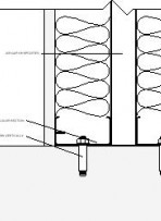 E DOUBLE STUD CONCRETE TERMINATION