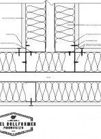 E DOUBLE STUD IT WALL TERMINATION