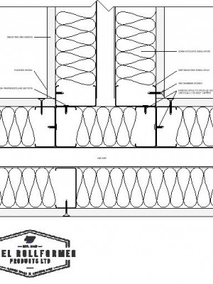 E DOUBLE STUD IT WALL TERMINATION