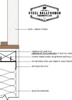 F DOORWAY JAMB DETAIL DPC TREATED TIMBER TYPE A