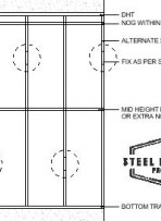 SPLICED STUD ARRANGEMENT