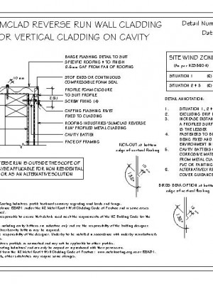 RI RSC W001A 1 RR SLIMCLAD RR BARGE DETAIL FOR VERTICAL CLADDING ON CAVITY KICK OUT pdf