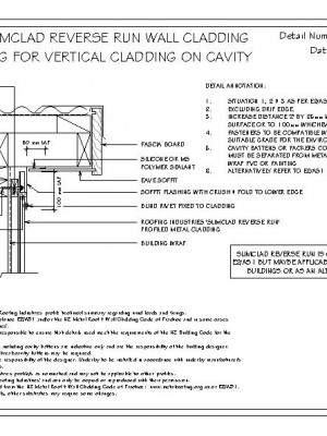RI RSC W006A 1 RR SLIMCLAD RR SOFFIT FLASHING FOR VERTICAL CLADDING ON CAVITY pdf