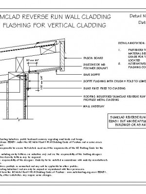 RI RSC W007A RR SLIMCLAD RR SLOPING SOFFIT FLASHING FOR VERTICAL CLADDING pdf