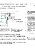 RI RSC W012B 2 RR SLIMCLAD RR JAMB FLASHING FOR VERTICAL CLADDING ON CAVITYRECESSED WINDOW DOOR OPTION 2 pdf