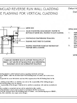 RI RSC W017A RR SLIMCLAD RR METER BOX BASE FLASHING FOR VERTICAL CLADDING pdf