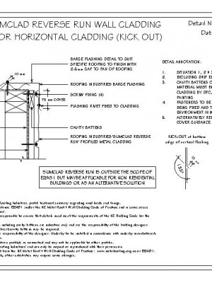 RI RSC W021A RR SLIMCLAD RR BARGE DETAIL FOR HORIZONTAL CLADDING KICK OUT pdf