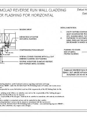 RI RSC W024A RR SLIMCLAD RR INTERNAL CORNER FLASHING FOR HORIZONTAL CLADDING pdf