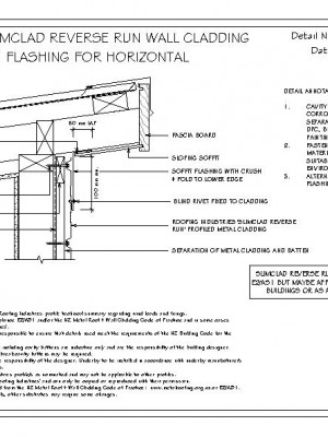 RI RSC W027A RR SLIMCLAD RR SLOPING SOFFIT FLASHING FOR HORIZONTAL CORRUGATED pdf