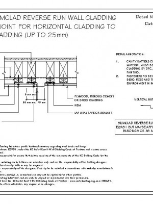 RI RSC W029A RR SLIMCLAD RR VERTICAL BUTT JOINT FOR HORIZONTAL CLADDING TOALTERNATIVE CLADDING UP TO 25mm pdf