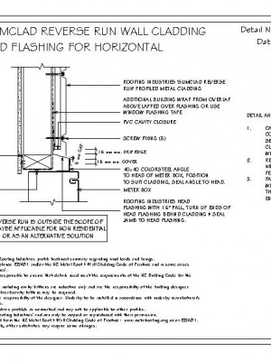 RI RSC W040A RR SLIMCLAD RR METER BOX HEAD FLASHING FOR HORIZONTAL CLADDING pdf