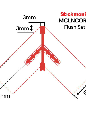 MCLNCORN Flush DDrawing metric CC pdf