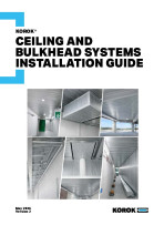 KOROK Ceiling and Bulkhead Systems Installation Guide Page 1