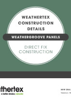 Weathergroove Direct Fix construction details pdf