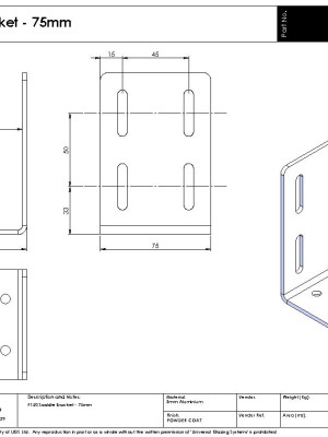 Saddle Bracket 75mm v2 pdf
