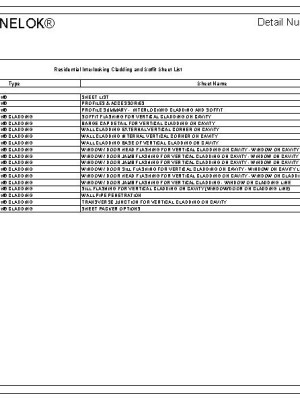 RI ESPWVC 000A SHEET LIST pdf