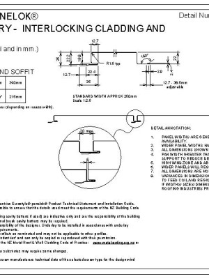 RI ESPWVC 000C PROFILE SUMMARY INTERLOCKING CLADDING AND SOFFIT pdf