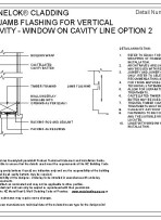 RI ESPWVC 130B 1 WINDOW DOOR JAMB FLASHING FOR VERTICAL CLADDING ON CAVITY WINDOW ON CAVITY LINE OPTION 2 pdf