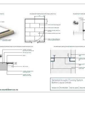 Semplice Acoustic Panel Layout Fixing Details Flooring v1 0 pdf