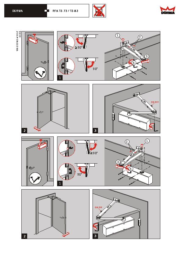 Dorma ts83 manual