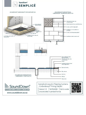 Semplice Acoustic Flooring Systems Endurabase Fixing Details Sheet v1 v2 0 pdf