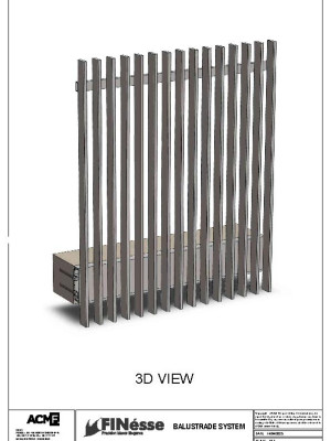 ACMF FINesse BALUSTRADE SYSTEM rev B pdf