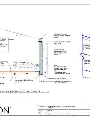 SHEET59 D 05 LARGE CUSTOM FASCIA DETAIL SUBSTRATE SUPPORT PDF